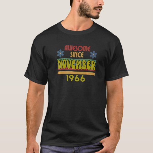 Phantastisch seit November 1966 T-Shirt (Vorderseite)