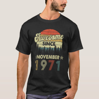 phantastisch seit November 1971 51 Jahre T-Shirt