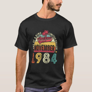 Phantastisch seit November 1984 40. Geburtstag Ret T-Shirt