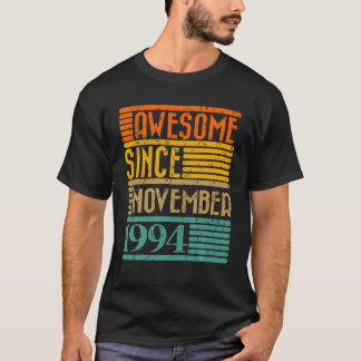 Phantastisch seit November 1994 30 Jahre alt 30. G T-Shirt