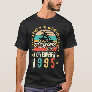Phantastisch Seit November 1995 Vintag 26. Geburts T-Shirt