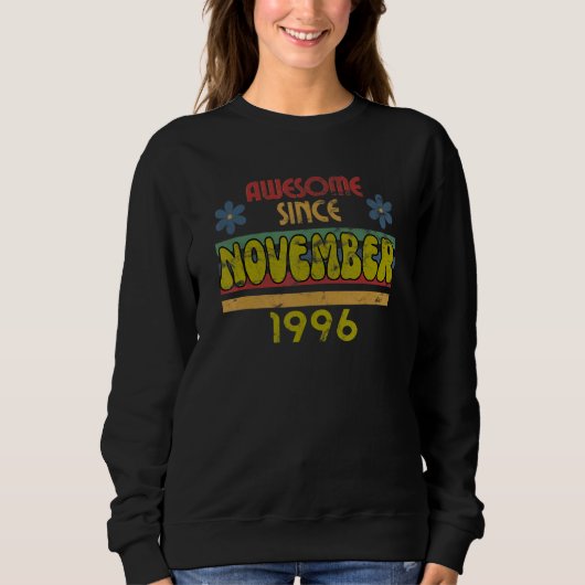 Phantastisch seit November 1996 Sweatshirt (Vorderseite)