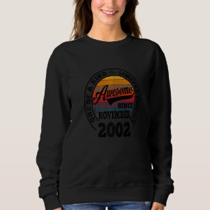 Phantastisch Seit November 2002 20. Geburtstag 20. Sweatshirt