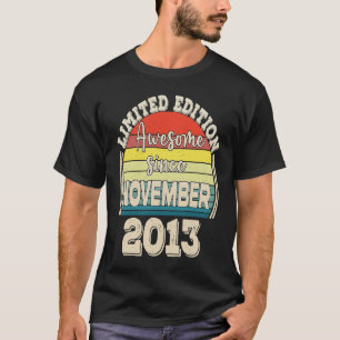 Phantastisch Seit November 2013 Geboren im Novembe T-Shirt