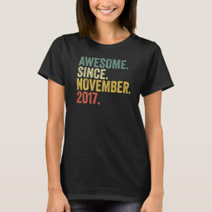 phantastisch seit November 2017 5 Jahre T-Shirt
