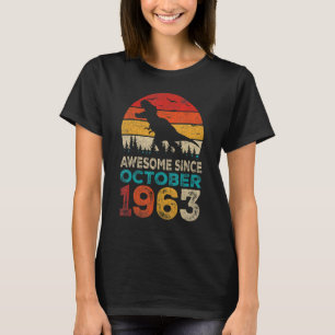 Phantastisch seit Oktober 1963 59. Geburtstag Boy T-Shirt