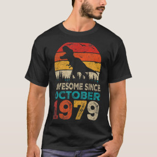 Phantastisch seit Oktober 1979 43. Geburtstag Boy  T-Shirt