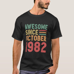 Phantastisch seit Oktober 1982 50. Geburtstagsgesc T-Shirt