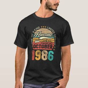 Phantastisch seit Oktober 1986 36 Jahre alt 36 Jah T-Shirt
