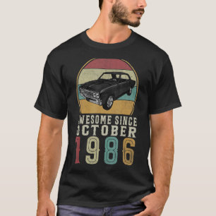 Phantastisch seit Oktober 1986 36 Jahre alt 36 Jah T-Shirt