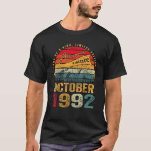 Phantastisch seit Oktober 1992 30 Jahre alt 30 Jah T-Shirt