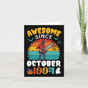 Phantastisch Seit Oktober 1994 Halloween 31 J Karte