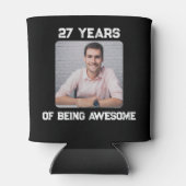 Phantastisch seit Personalisierter Anwendung Gebur Dosenkühler (Rückseite)