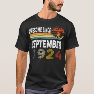 Phantastisch seit September 1924 T-Shirt