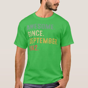 Phantastisch seit September 1942 80. Geburtstagsge T-Shirt