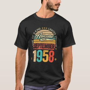 Phantastisch seit September 1958 64 Jahre alt 64 J T-Shirt