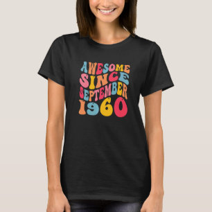 Phantastisch seit September 1960 62 Jahre Retro 62 T-Shirt