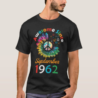 Phantastisch Seit September 1962 Funny Birthday Sp T-Shirt