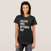 Phantastisch seit September 1969 53 Jahre alt 53. T-Shirt (Vorne ganz)