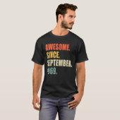 Phantastisch seit September 1969 53 Jahre Geburtst T-Shirt (Vorne ganz)