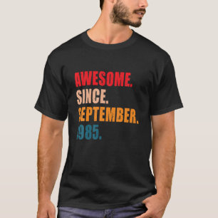 Phantastisch Seit September 1985 Vintag Personalis T-Shirt