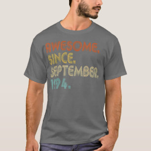 Phantastisch Seit September 1994 Vintag 28. Geburt T-Shirt