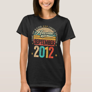 Phantastisch seit September 2012 10 Jahre alt 10. T-Shirt
