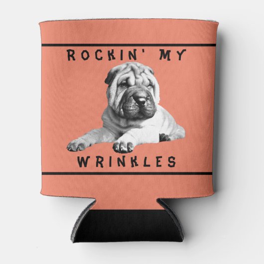 Phantastisch Shar Pei Can Cooler Dosenkühler (Vorderseite)