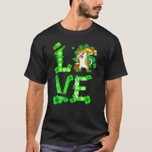 Phantastisch Shiba Inu Saint Patrick's Day Hunde V T-Shirt