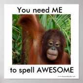 Phantastisch: Sie brauchen mich Poster (Vorne)