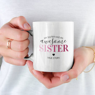 Phantastisch Sister   Schwalbenrosa Schwestern Kaffeetasse