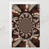 Phantastisch Snowman Briefpapier (Vorne/Hinten)