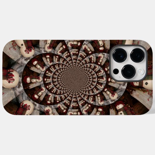 Phantastisch Snowman Case-Mate iPhone Hülle (Rückseite (Horizontal))