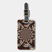 Phantastisch Snowman Gepäckanhänger (Vorderseite vertikal)