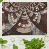 Phantastisch Snowman Handtuch (Gefaltet)