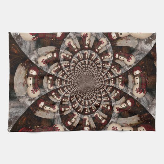 Phantastisch Snowman Handtuch (Horizontal)