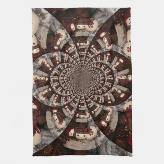 Phantastisch Snowman Handtuch (Vertikal)