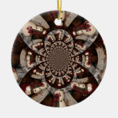 Phantastisch Snowman Keramikornament (Vorne)