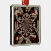 Phantastisch Snowman Silbernes Ornament (Rechts)