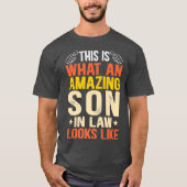 Phantastisch Son in Law Funny Family Ehemann Phant T-Shirt (Vorderseite)
