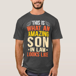 Phantastisch Son in Law Funny Family Ehemann Phant T-Shirt