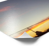 Phantastisch Sunset in Kalifornien Fotodruck (Ecke)
