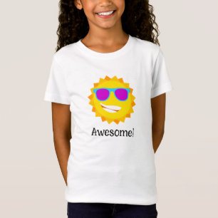 "Phantastisch!" Sunshine Cartoon T - Shirt für Mäd