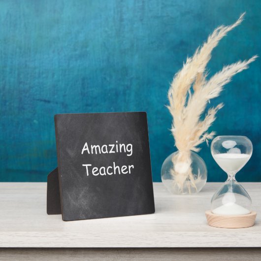 Phantastisch Teacher Chalkboard Design Geschenk Id Fotoplatte (InSitu)