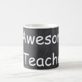 Phantastisch Teacher Chalkboard Design Geschenk Id Kaffeetasse (Mittel)