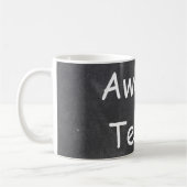 Phantastisch Teacher Chalkboard Design Geschenk Id Kaffeetasse (Links)