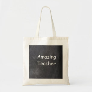 Phantastisch Teacher Chalkboard Design-Geschenk Tragetasche