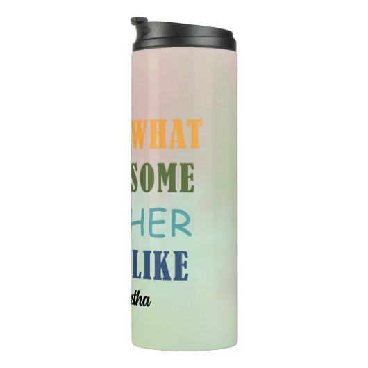 Phantastisch Teacher Personalisiert Thermal Tumble Thermosbecher (Nach rechts gedreht)