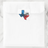 Phantastisch Texas Quadratischer Aufkleber (Tasche)