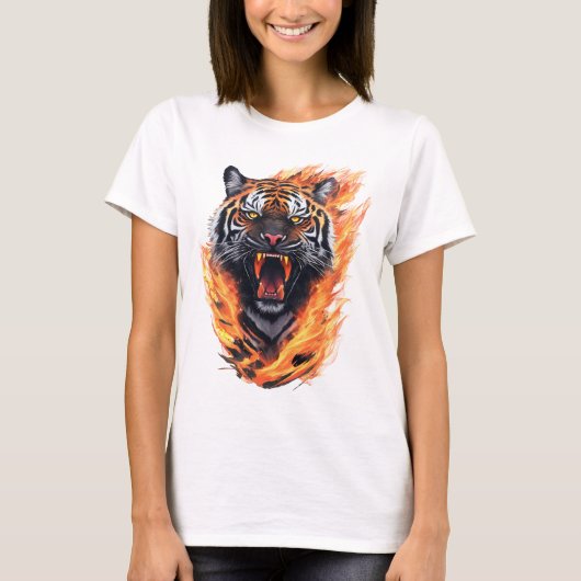 Phantastisch Tiger T-Shirt (Vorderseite)